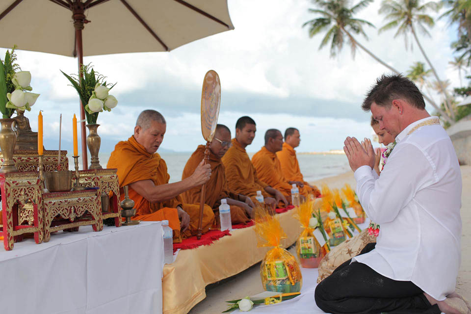 Thai Wedding Ceremony - Mimosa Resort & Spa