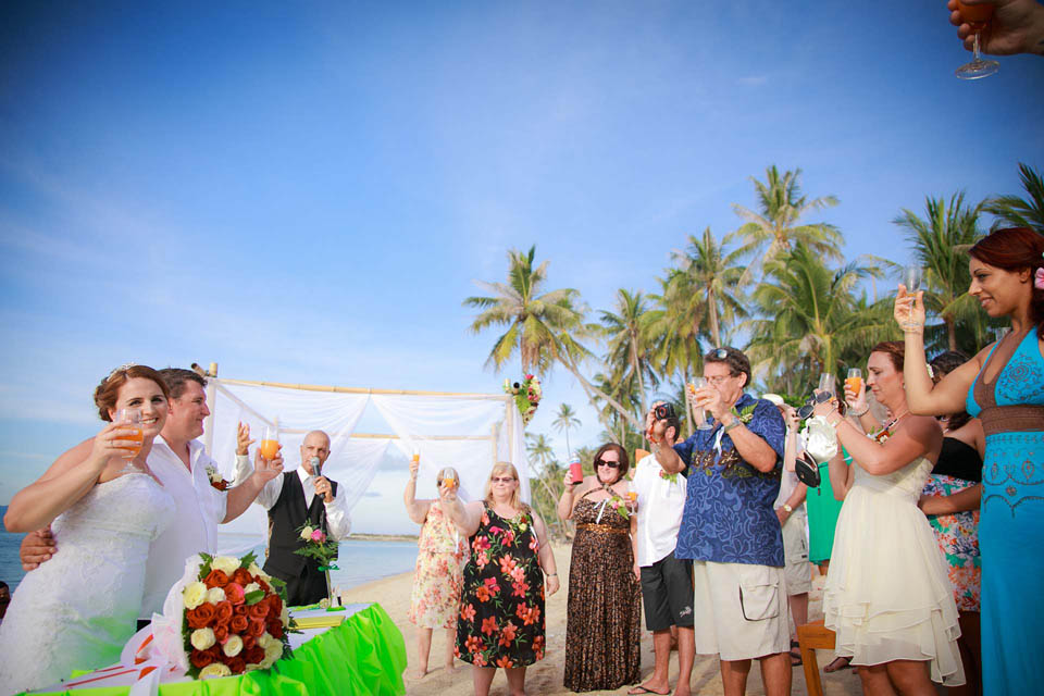 Western Wedding Ceremony - Mimosa Resort & Spa