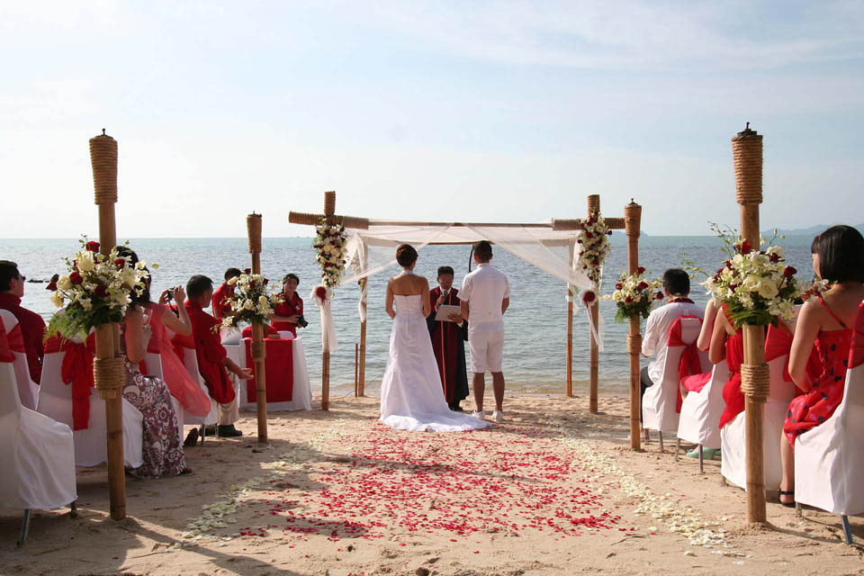 Western Wedding Ceremony - Mimosa Resort & Spa