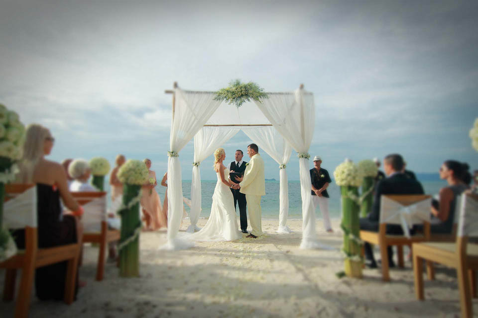 Western Wedding Ceremony - Mimosa Resort & Spa